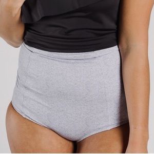 Cut High Light Heather Grey bottoms